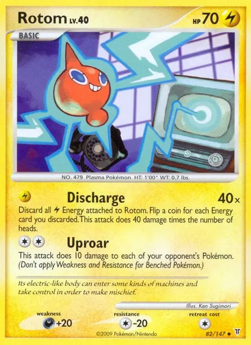 Rotom card art
