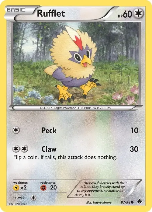 Rufflet (87) card art