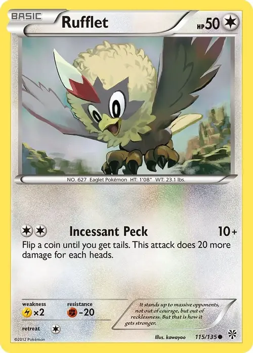 Rufflet card art