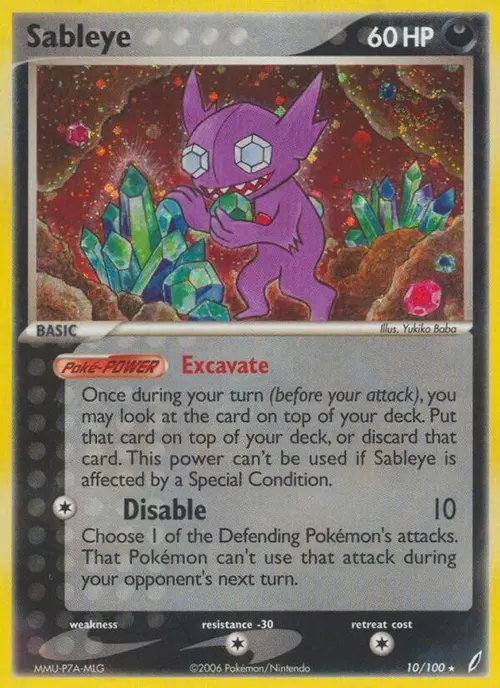 Sableye card art