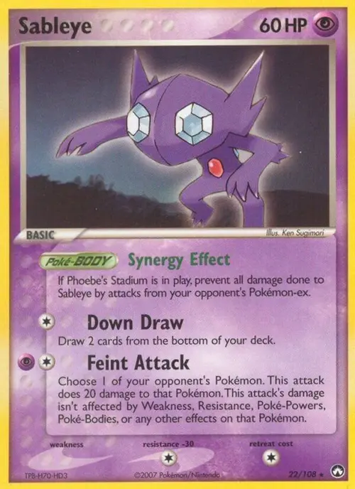 Sableye card art