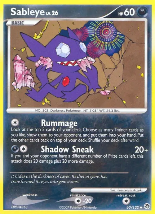Sableye card art