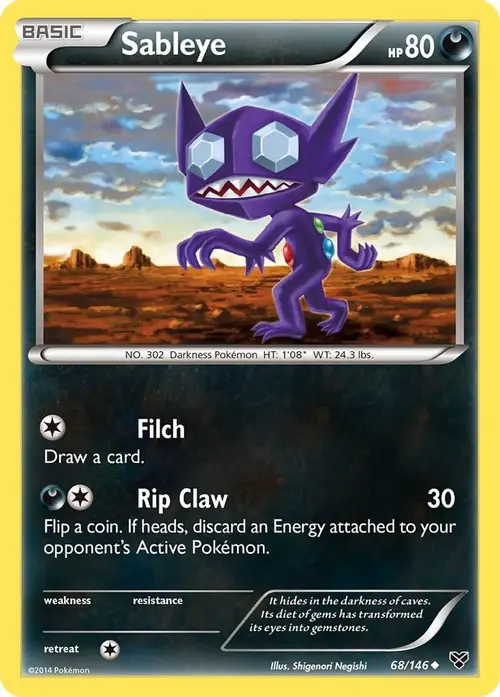 Sableye card art