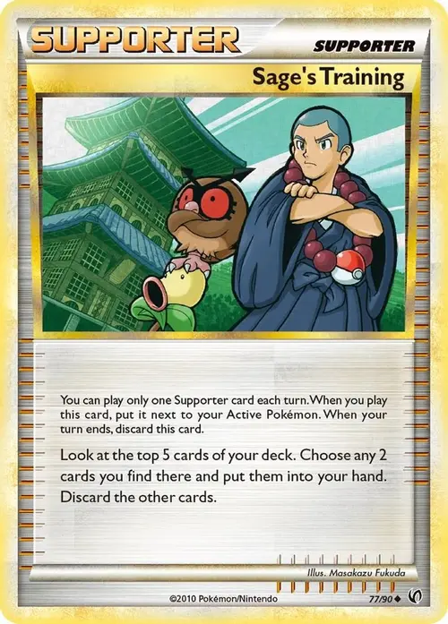 Sage's Training card art