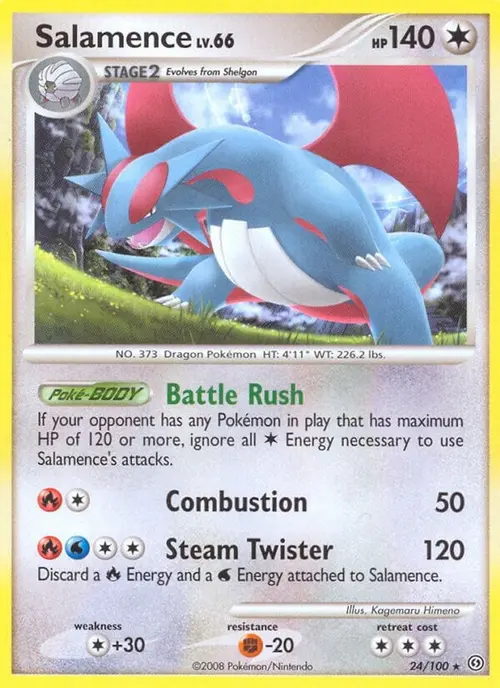 Salamence card art