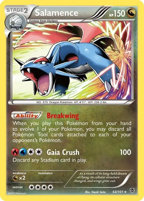 Salamence card art