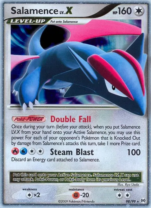 Salamence Lv.X card art