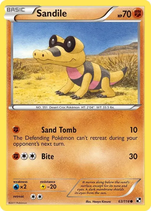 Sandile card art