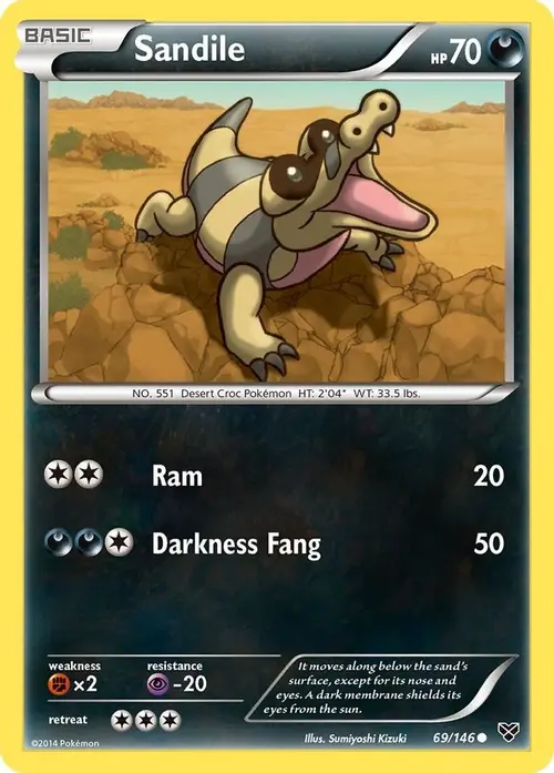 Sandile card art