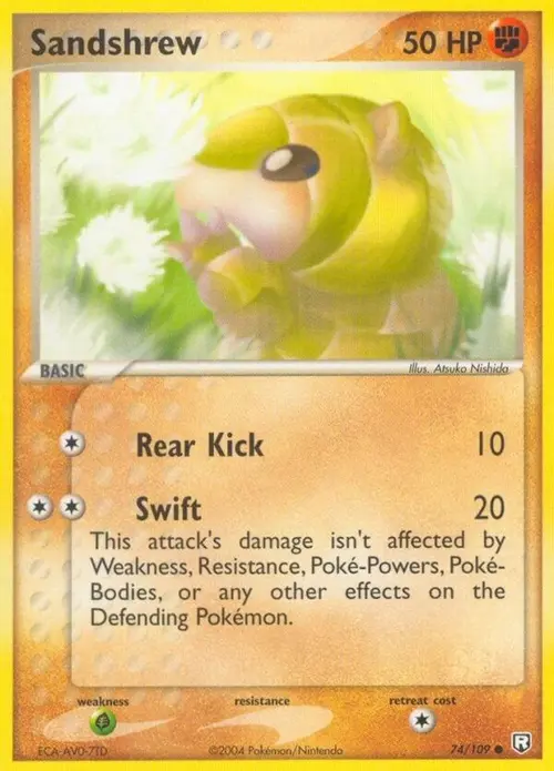 Sandshrew card art