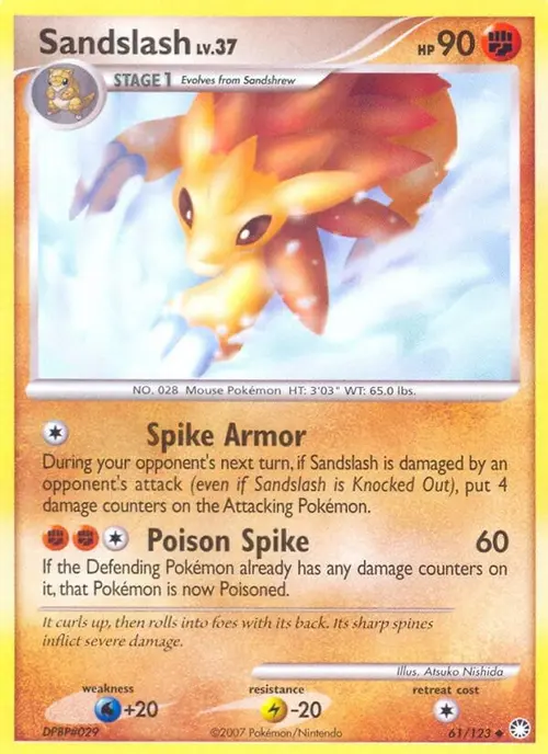 Sandslash card art