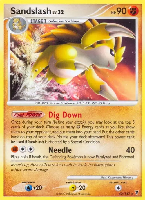 Sandslash card art
