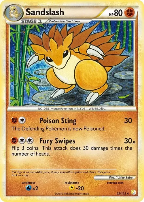 Sandslash card art
