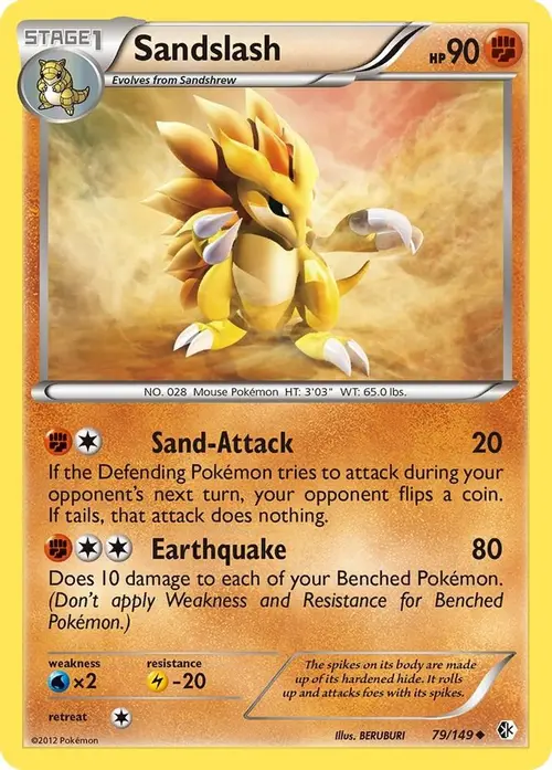 Sandslash card art