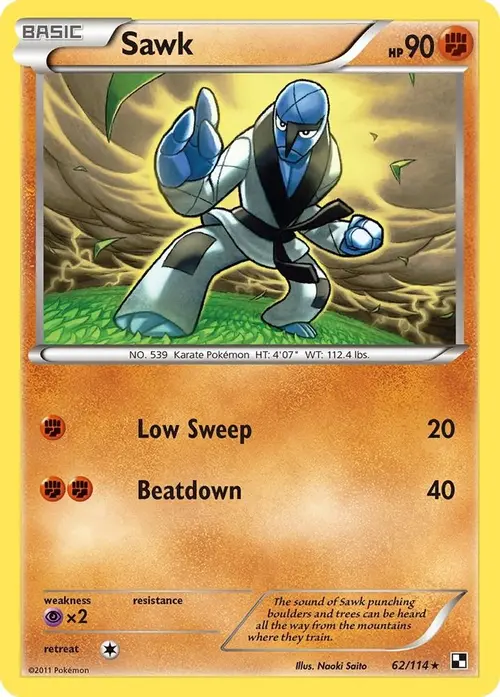 Sawk card art
