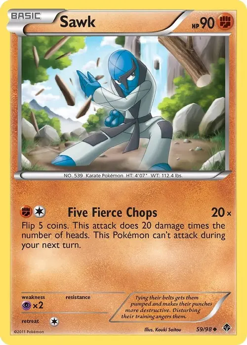 Sawk card art