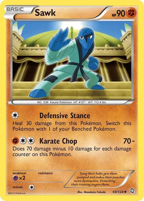 Sawk card art