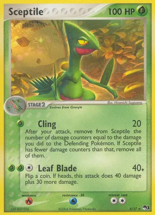 Sceptile card art