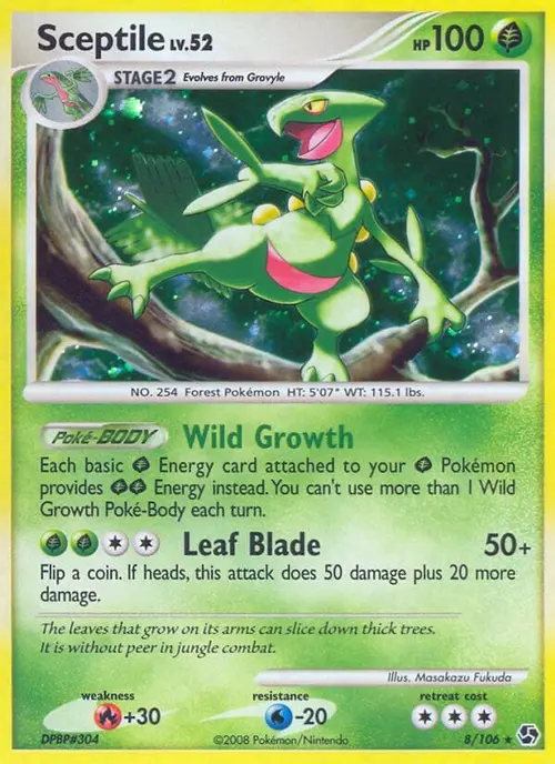 Sceptile card art