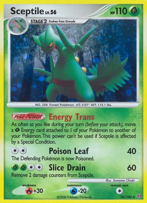 Sceptile card art