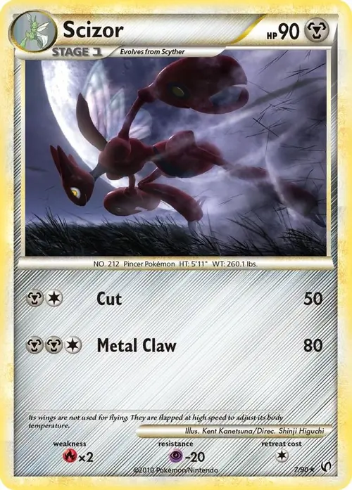 Scizor card art