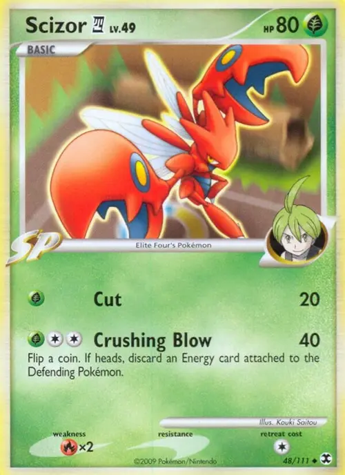 Scizor E4 card art
