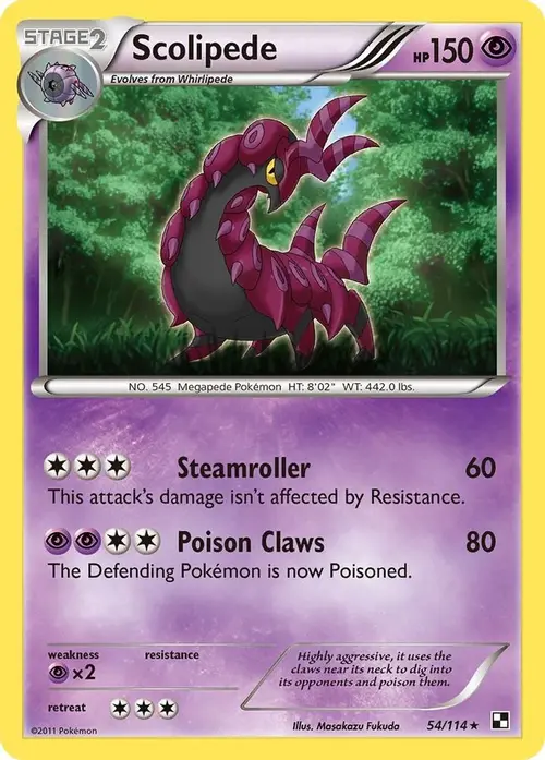 Scolipede card art