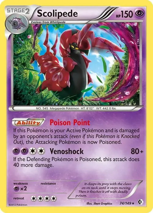 Scolipede card art