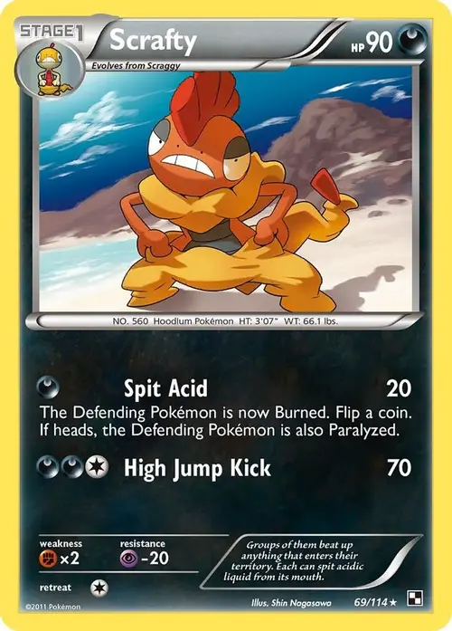 Scrafty card art