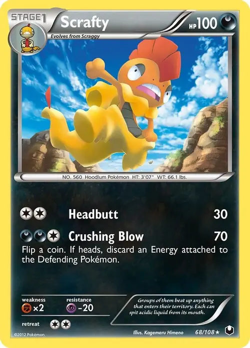 Scrafty card art