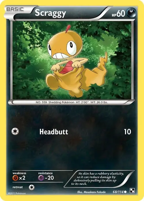Scraggy card art