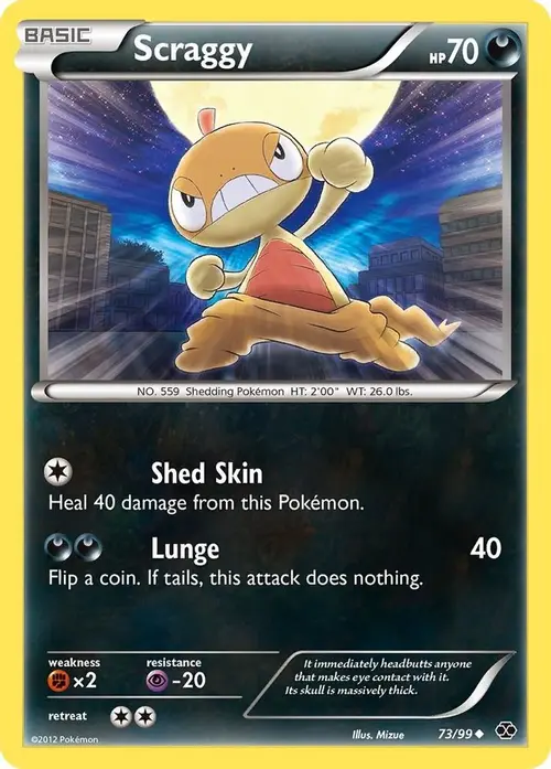 Scraggy card art