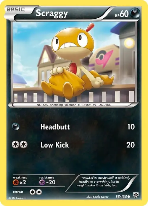 Scraggy card art