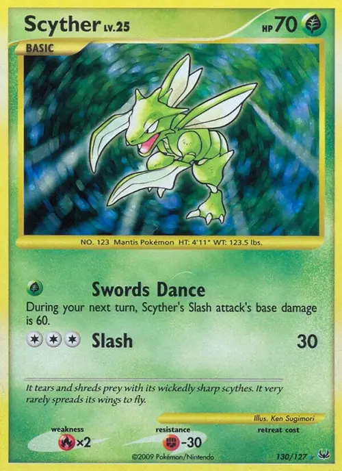 Scyther card art