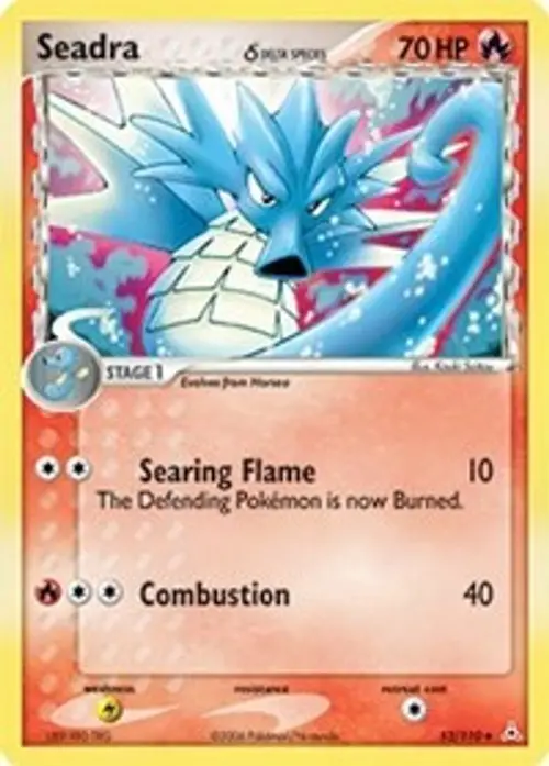 Seadra (Delta Species) card art