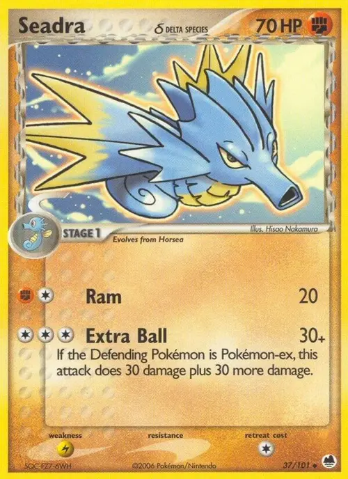 Seadra - 037/101 (Delta Species) card art