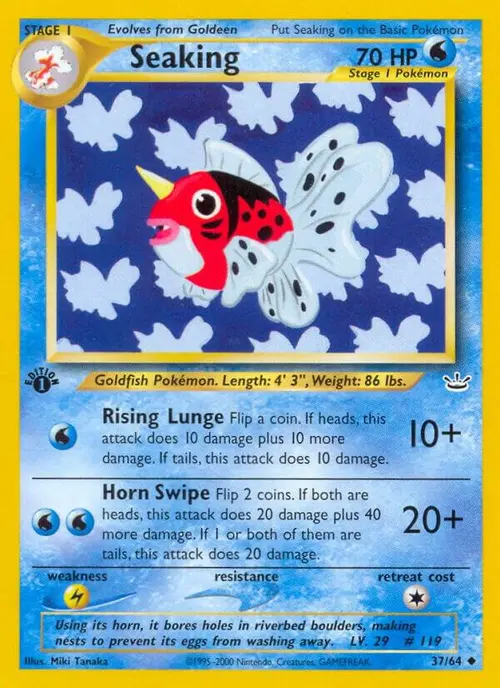 Seaking card art