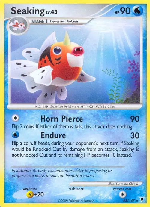 Seaking card art