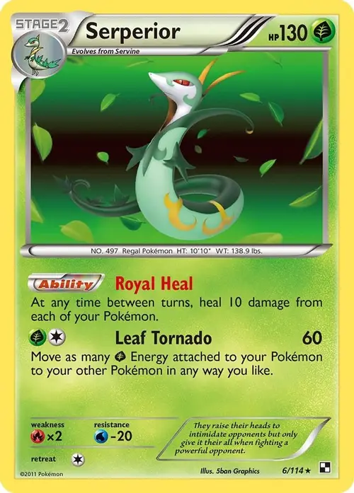 Serperior (6) card art