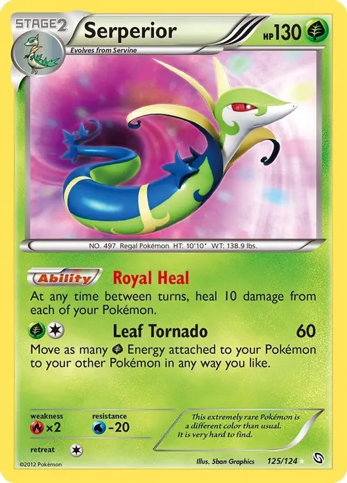 Serperior card art