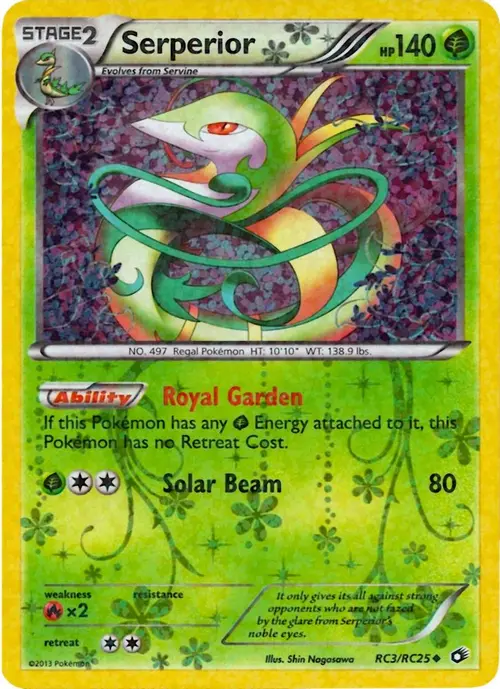 Serperior card art