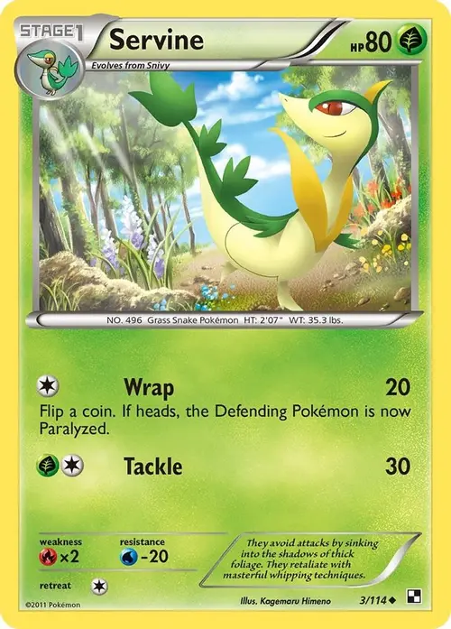 Servine (3) card art
