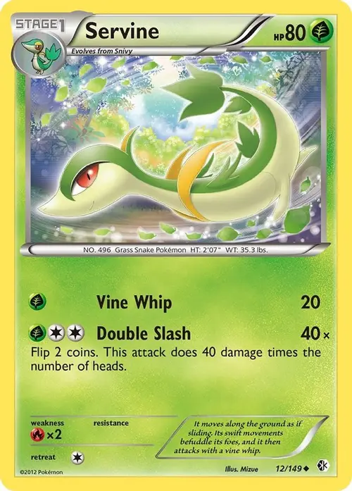 Servine card art