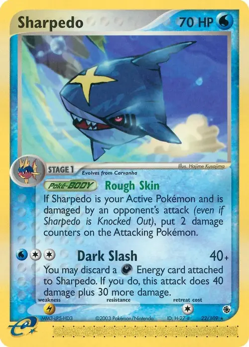 Sharpedo card art
