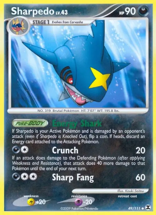 Sharpedo card art