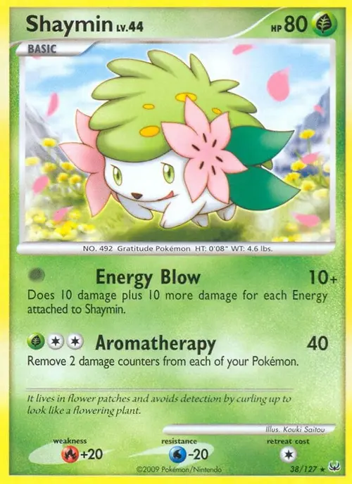 Shaymin (38) card art