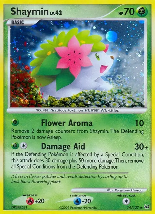 Shaymin (14) card art
