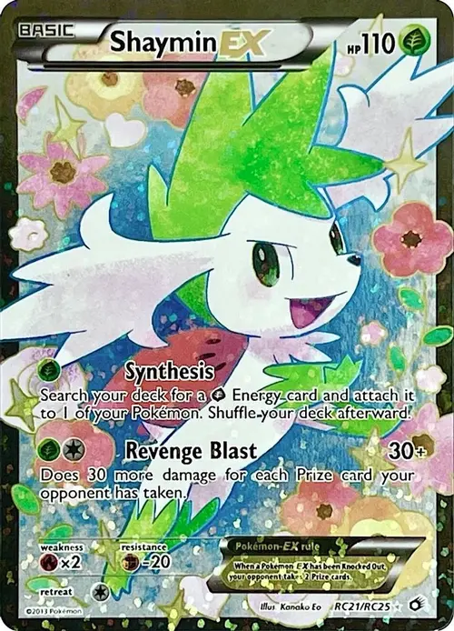 Shaymin EX (Full Art) card art