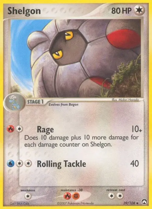 Shelgon card art