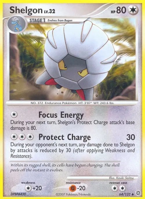 Shelgon card art